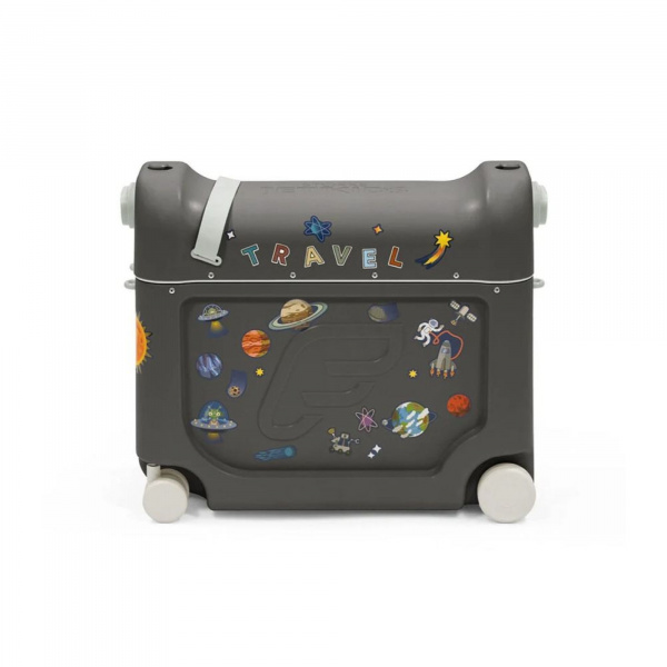 Valise avion pour enfant bed box 2.0 jetkids midnight grey Stokke