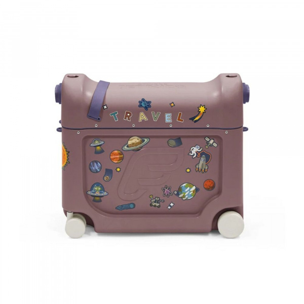 Valise avion pour enfant bed box 2.0 jetkids hazy lilac Stokke