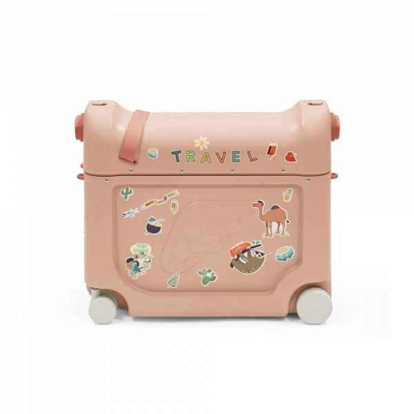 Pack jetkids sac à dos enfant + valise bedbox 2.0 coral pink Stokke