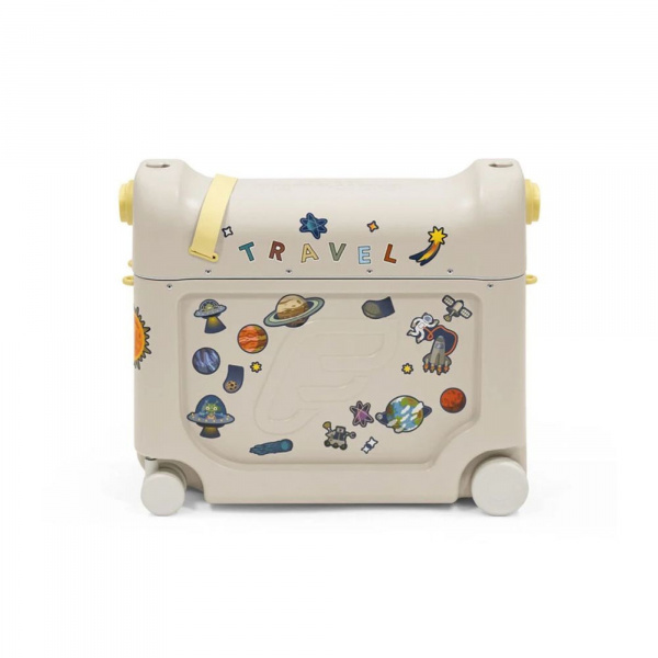 Pack jetkids sac à dos enfant + valise bedbox 2.0 moonglow white Stokke