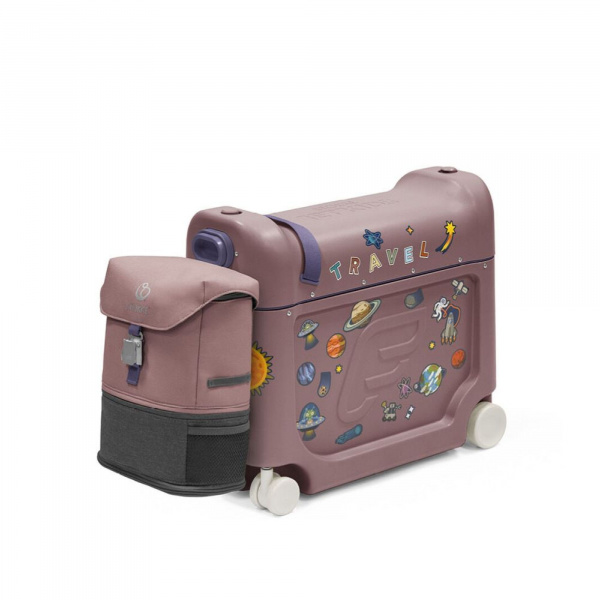 Pack jetkids sac à dos enfant + valise bedbox 2.0 hazy lilac Stokke