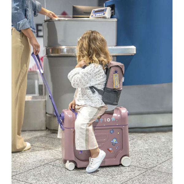 Pack jetkids sac à dos enfant + valise bedbox 2.0 hazy lilac Stokke