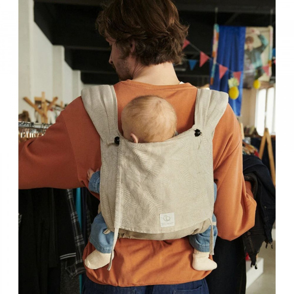 Porte bébé limas carrier floral beige Stokke