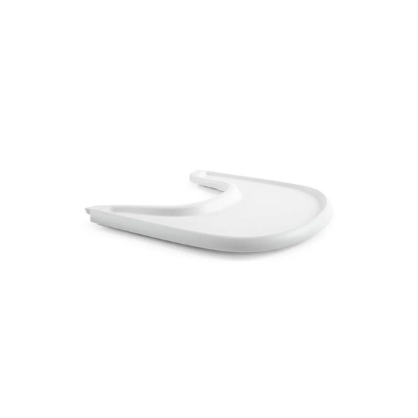 Pack chaise haute tripp trapp avec son baby set et sa tablette blanc Stokke