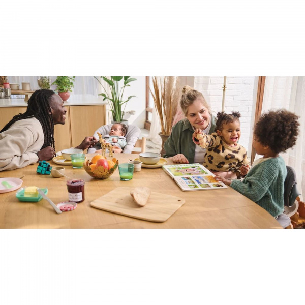 Newborn set pour tripp trapp gris anthracite Stokke