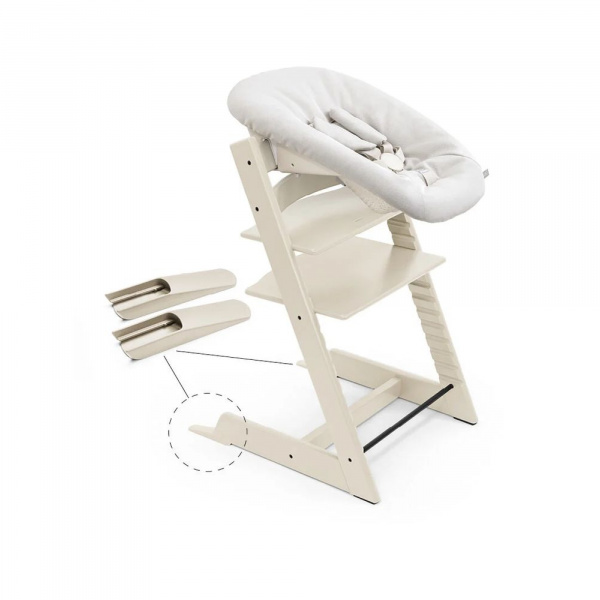 Newborn set pour tripp trapp vanilla white Stokke