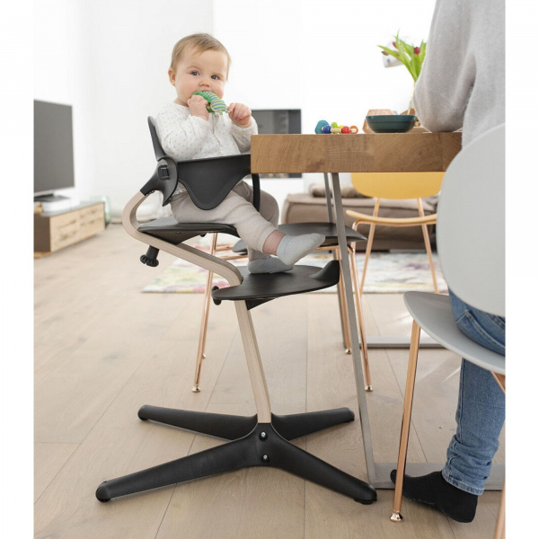 Chaise haute nomi natural black Stokke