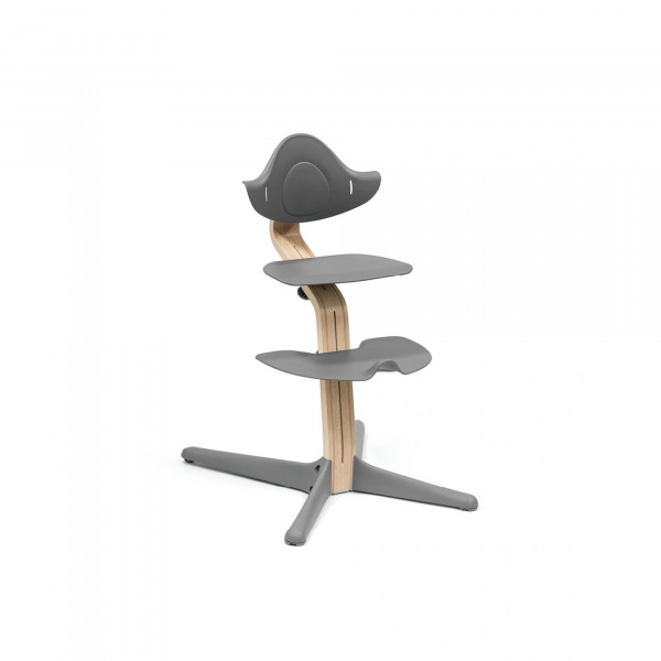 Chaise haute nomi natural grey Stokke