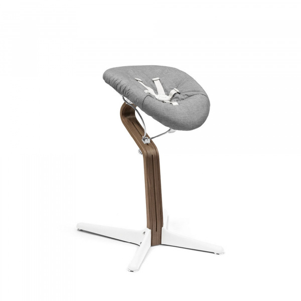 Chaise haute nomi walnut white Stokke