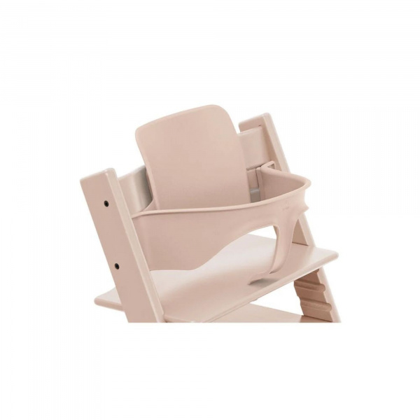Baby set 2 pour chaise tripp trapp rose poudré Stokke