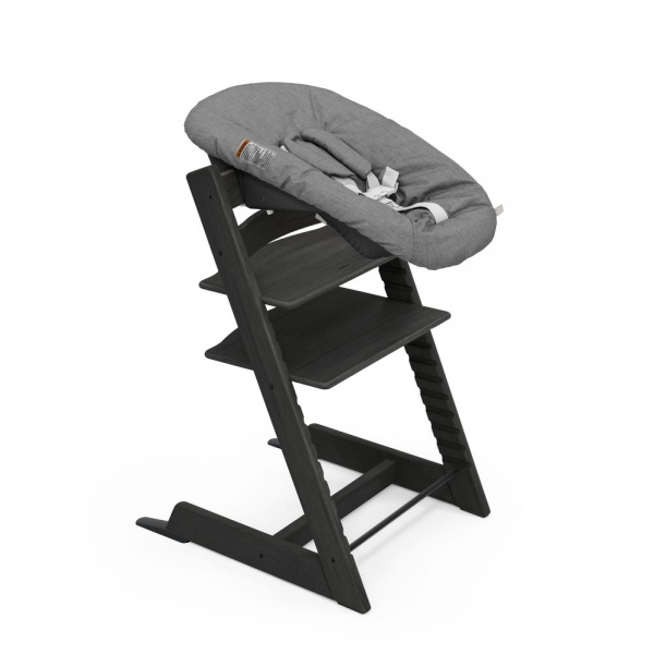 Chaise haute bébé évolutive tripp trapp noire Stokke