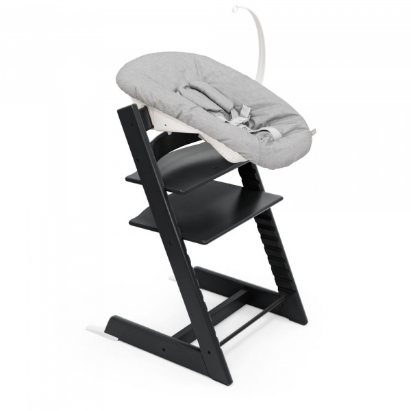 Chaise haute bébé évolutive tripp trapp noire Stokke