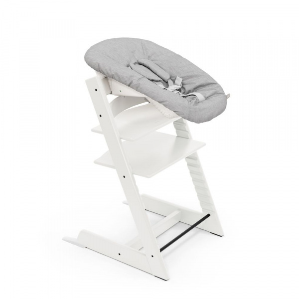Chaise haute bébé évolutive tripp trapp blanc Stokke