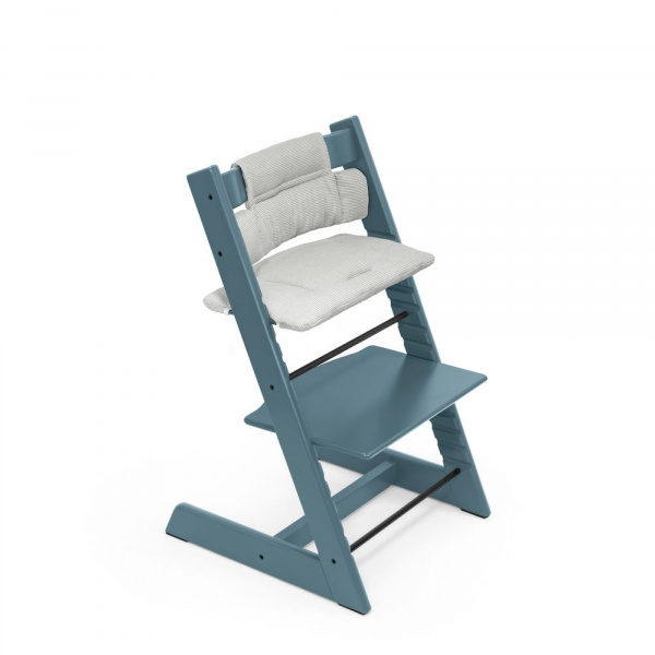 Chaise haute bébé évolutive tripp trapp fjord blue Stokke