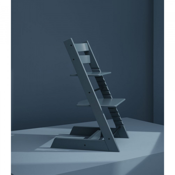 Chaise haute bébé évolutive tripp trapp fjord blue Stokke