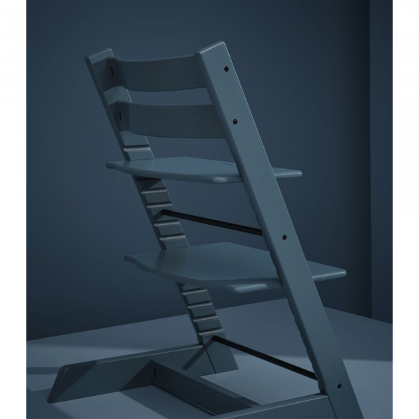 Chaise haute bébé évolutive tripp trapp fjord blue Stokke