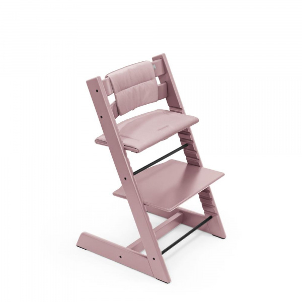 Chaise haute tripp trapp heather mauve Stokke