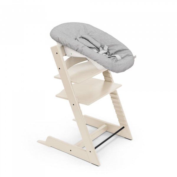 Chaise haute tripp trapp vanilla white Stokke
