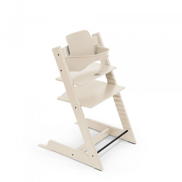 Chaise haute tripp trapp vanilla white Stokke