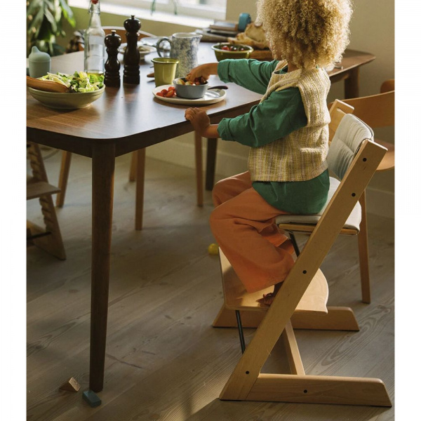 Chaise haute tripp trapp cashmere grey Stokke