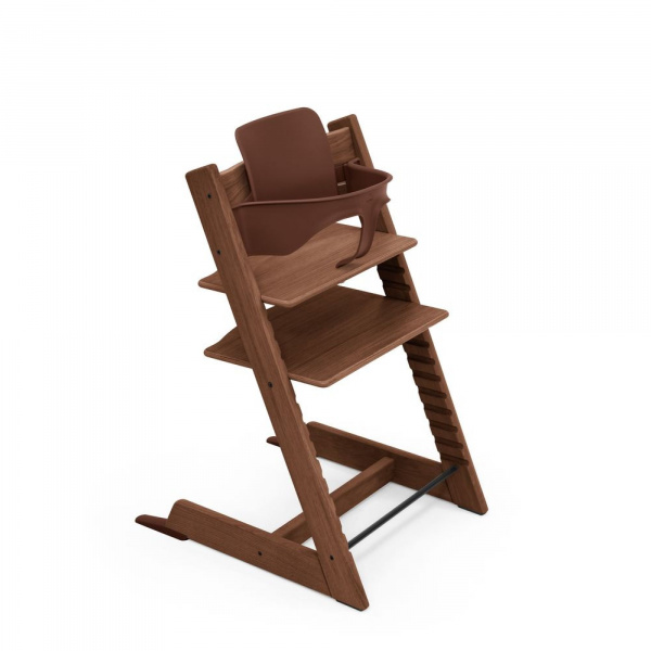 Chaise haute tripp trapp chêne warm brown Stokke