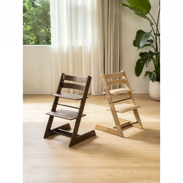 Chaise haute tripp trapp chêne warm brown Stokke