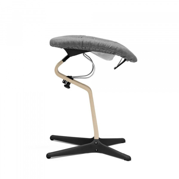 Newborn set pour chaise haute nomi - black grey sand Stokke