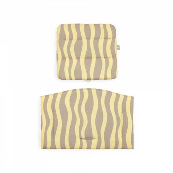 Coussin pour chaise haute tripp trapp jaune citronné Stokke