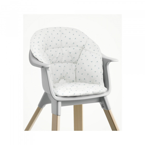 Coussin chaise haute clikk blueberry boat Stokke