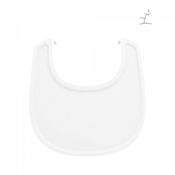 Plateau tablette pour chaise haute nomi blanc Stokke