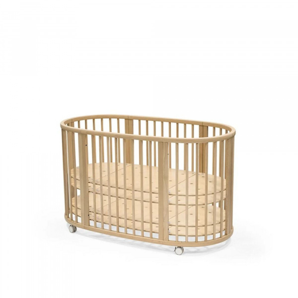 Chambre duo lit sleepi natural + commode sleepi natural Stokke