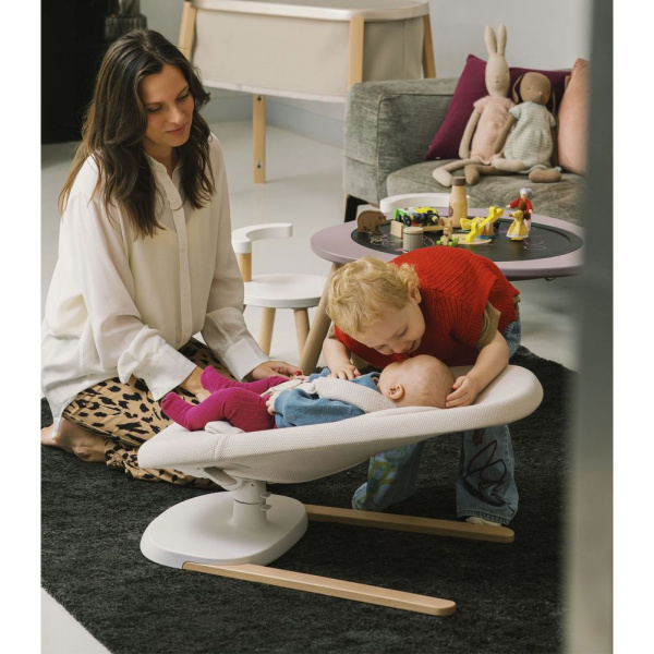 Transat balancelle yoga light sand Stokke
