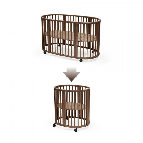 Kit de réduction de taille du lit sleepi - warm brown Stokke