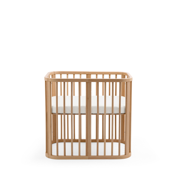 Berceau en bois mini nighti natural + matelas Stokke