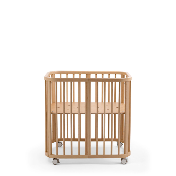 Berceau en bois mini nighti natural + matelas Stokke