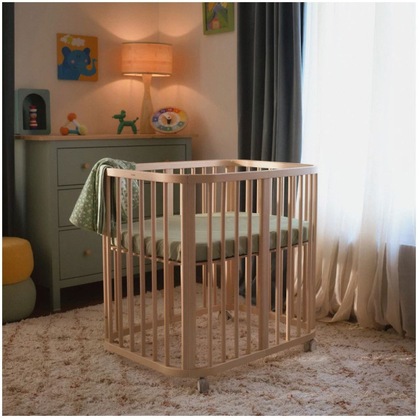 Berceau en bois mini nighti natural Stokke