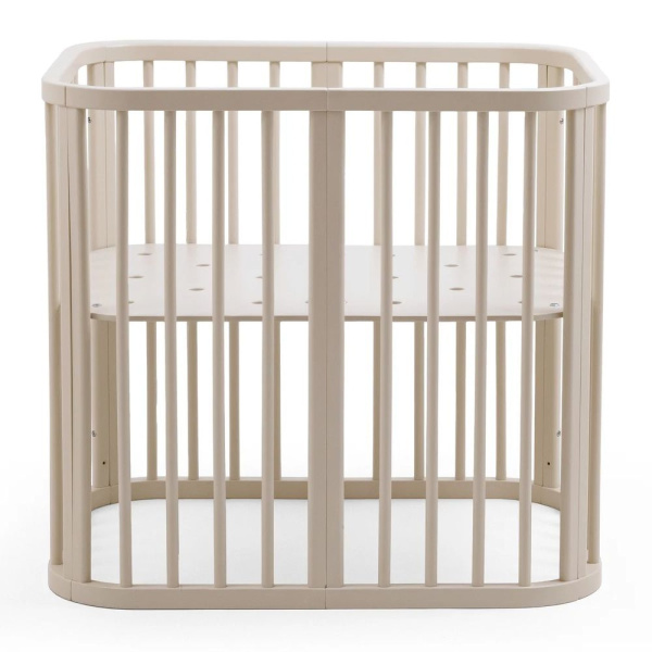 Berceau en bois mini nighti vanilla white Stokke