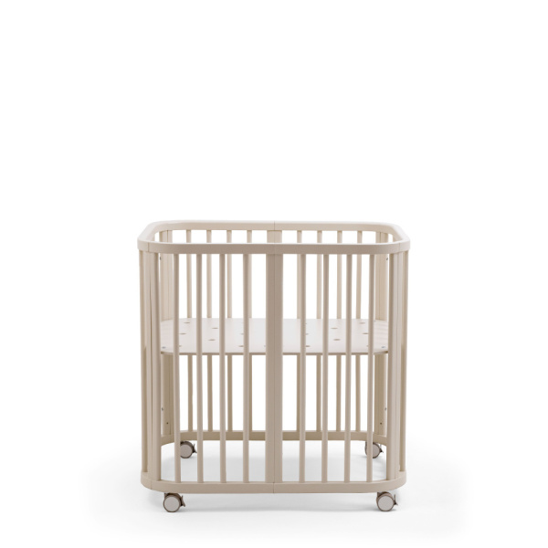 Berceau en bois mini nighti vanilla white Stokke