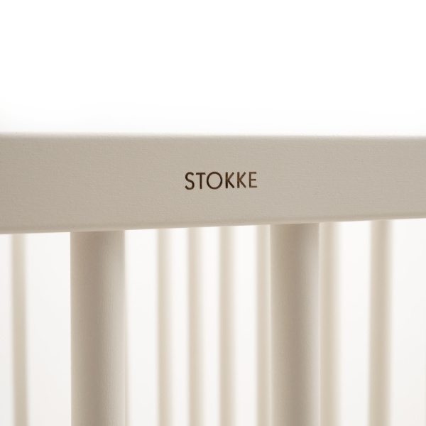 Berceau en bois mini nighti vanilla white Stokke