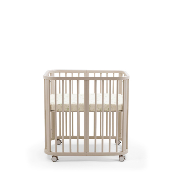 Berceau en bois mini nighti vanilla white Stokke
