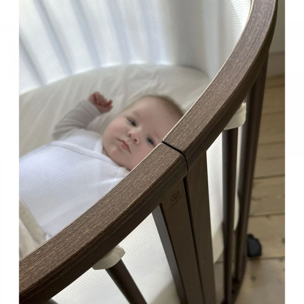 Pack duo berceau sleepi + matelas - warm brown Stokke