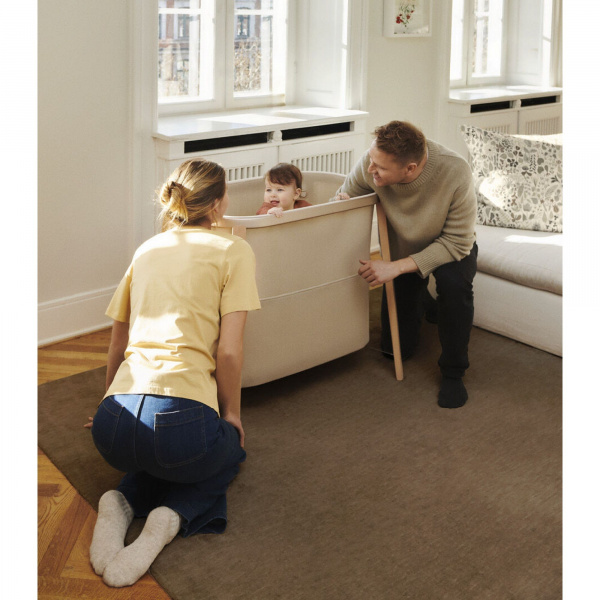 Berceau bébé snoozi beige sable Stokke