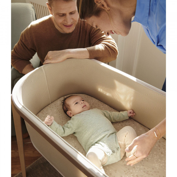 Berceau bébé snoozi gris graphite Stokke