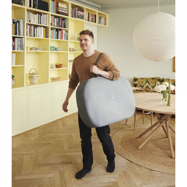 Berceau bébé snoozi gris graphite Stokke