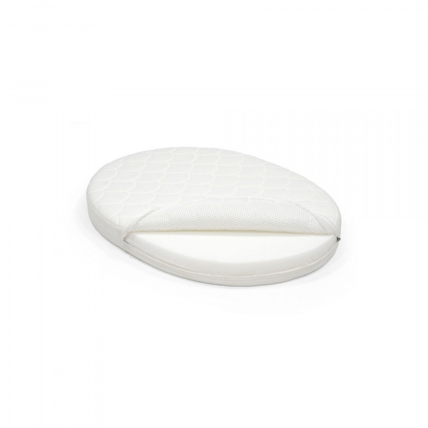 Pack berceau sleepi warm brown + matelas mini sleepi + drap housse blanc Stokke