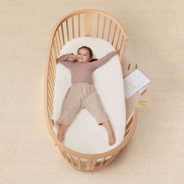 Lit en bois sleepi natural Stokke