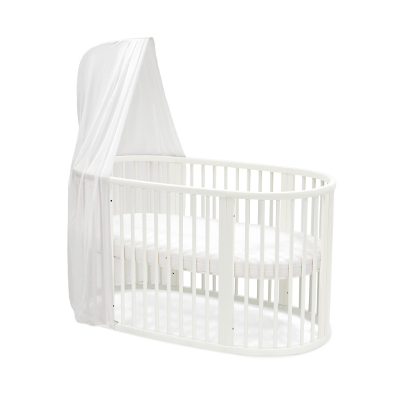 Lit en bois sleepi white Stokke