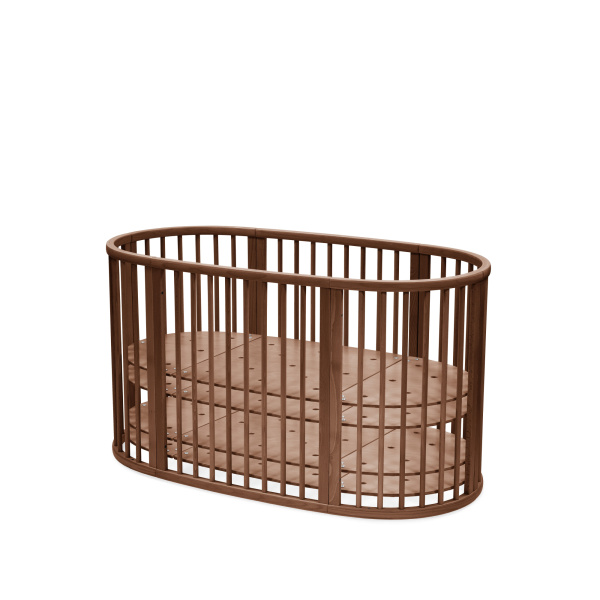 Lit en bois sleepi warm brown Stokke