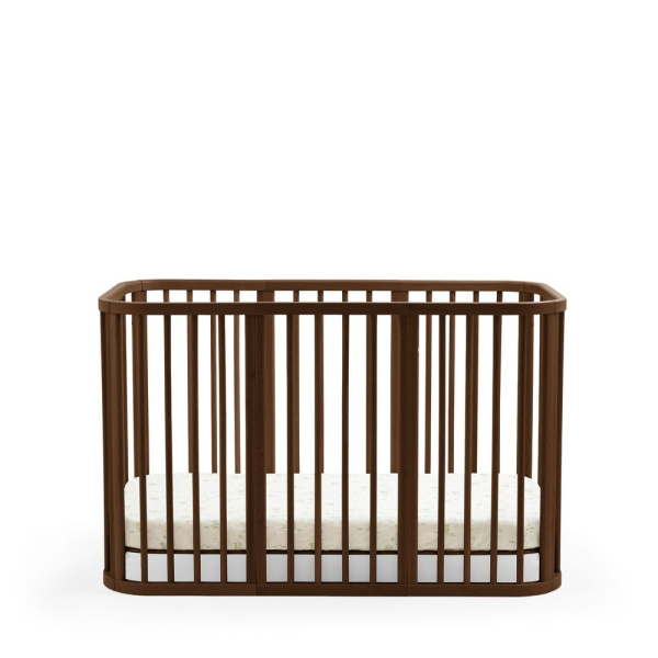 Lit en bois évolutif nighti warm brown Stokke