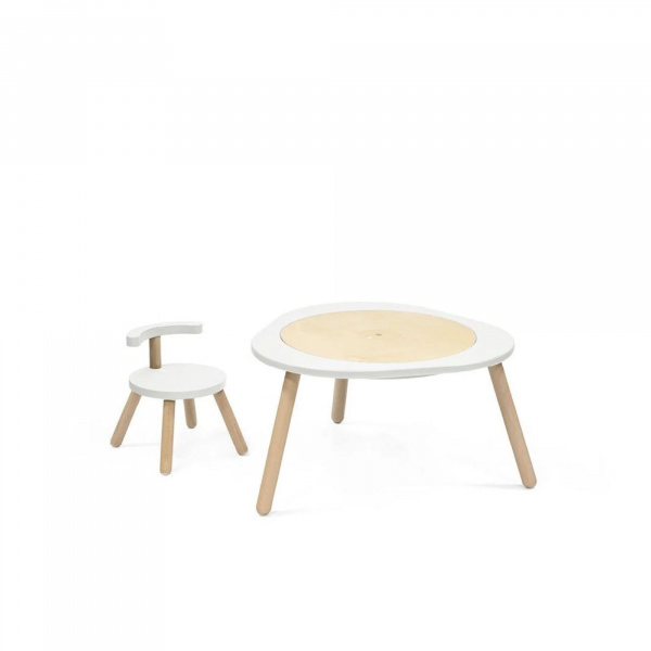 Table de jeu pour enfants mutable 2 blanc Stokke